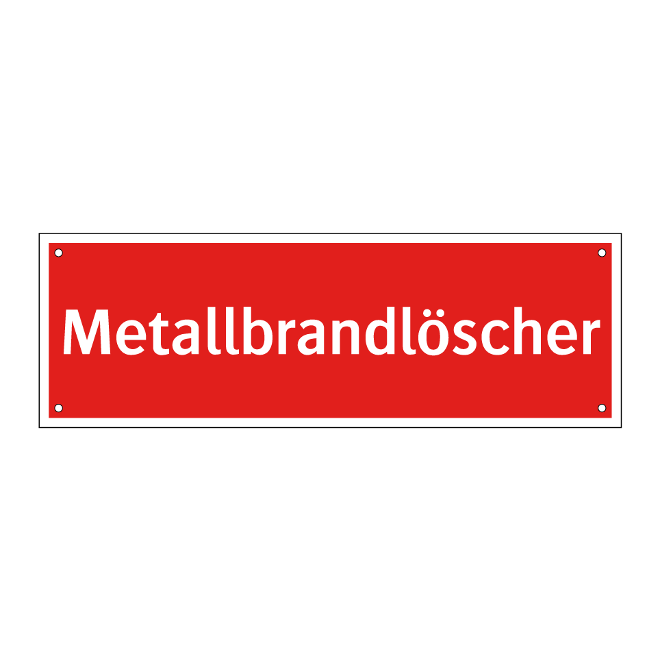 Metallbrandlöscher