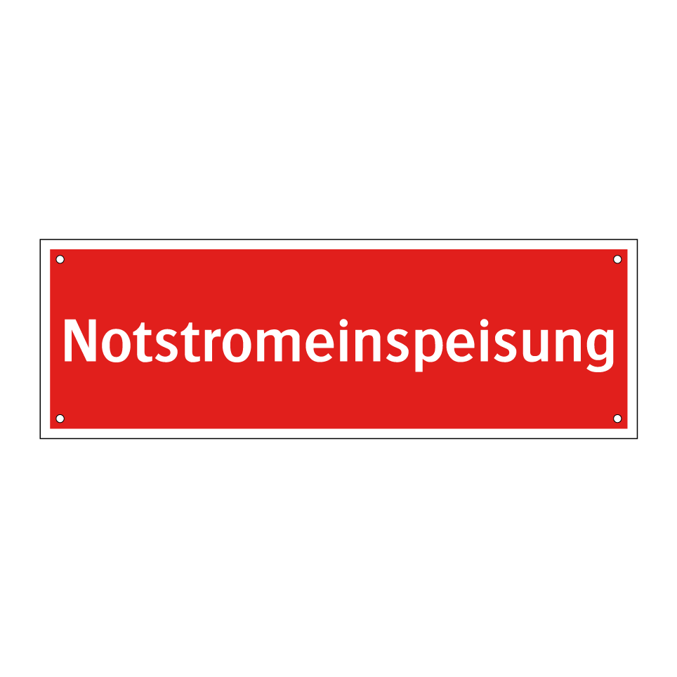 Notstromeinspeisung