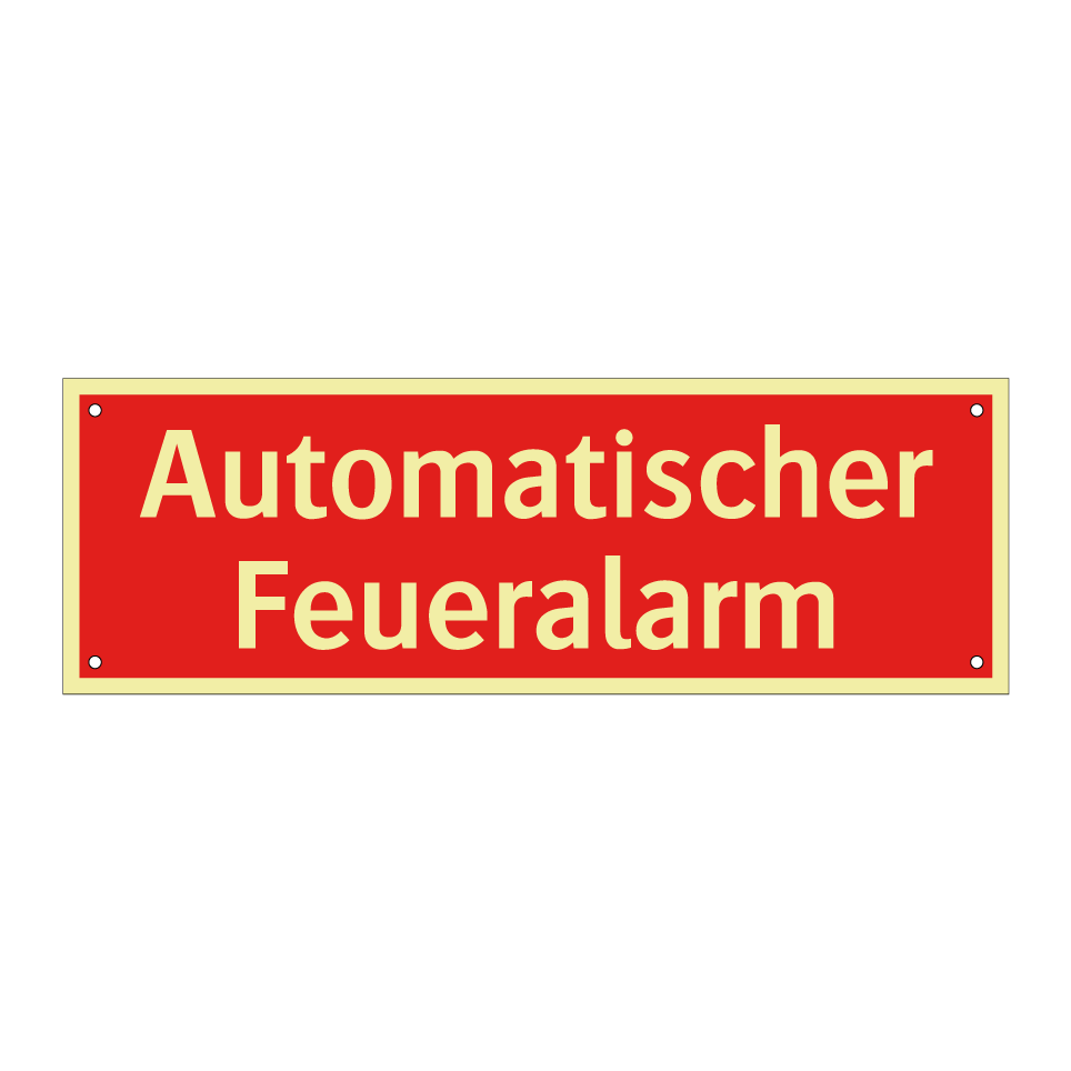 Automatischer Feueralarm