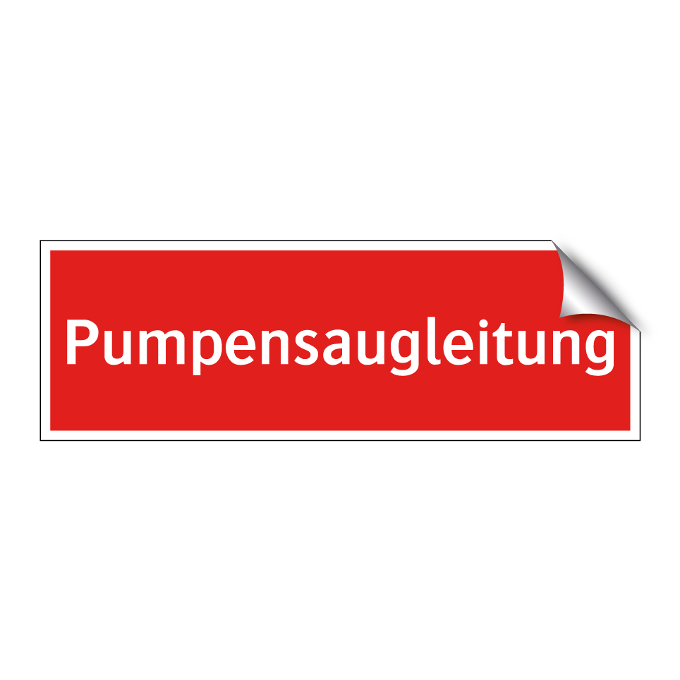 Pumpensaugleitung