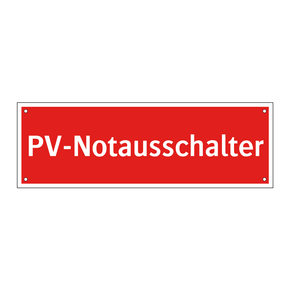 PV-Notausschalter