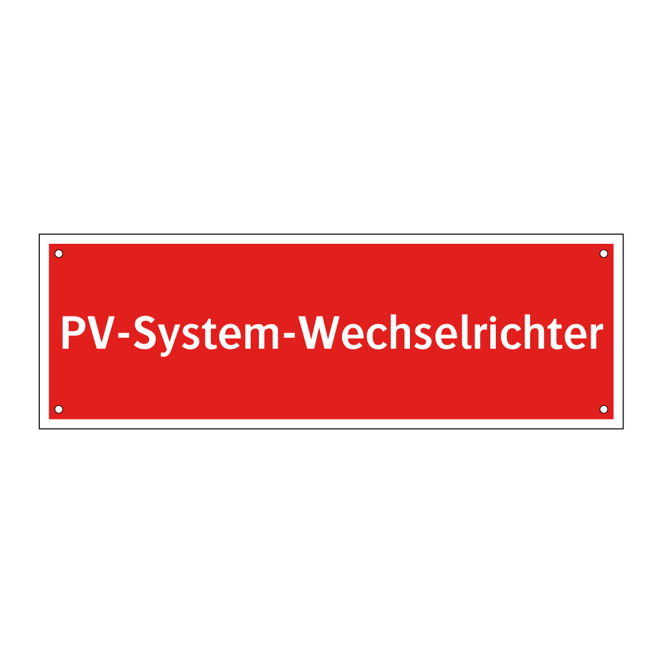 PV-System-Wechselrichter