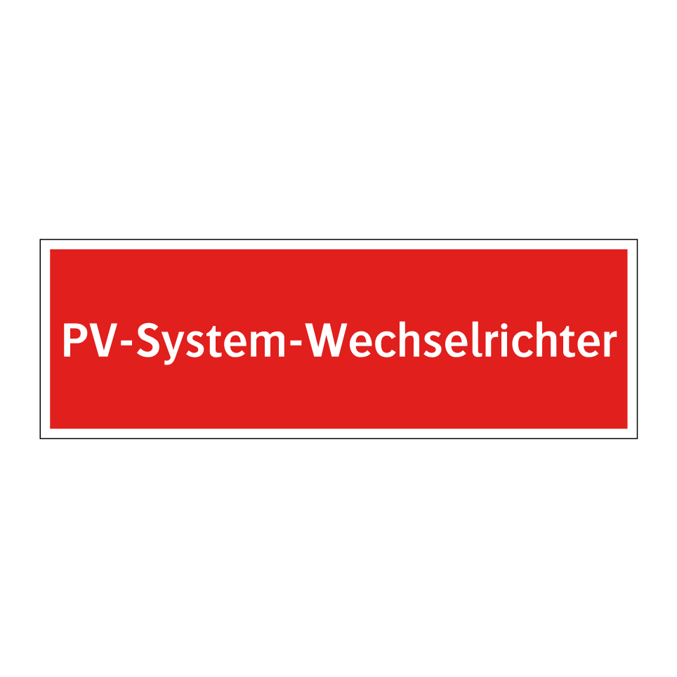 PV-System-Wechselrichter