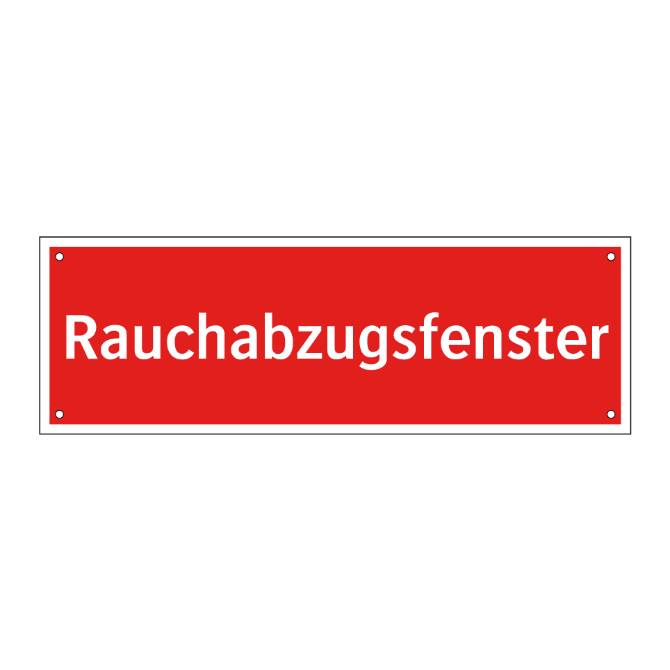 Rauchabzugsfenster