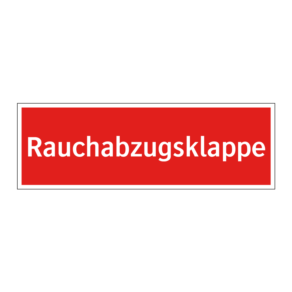 Rauchabzugsklappe