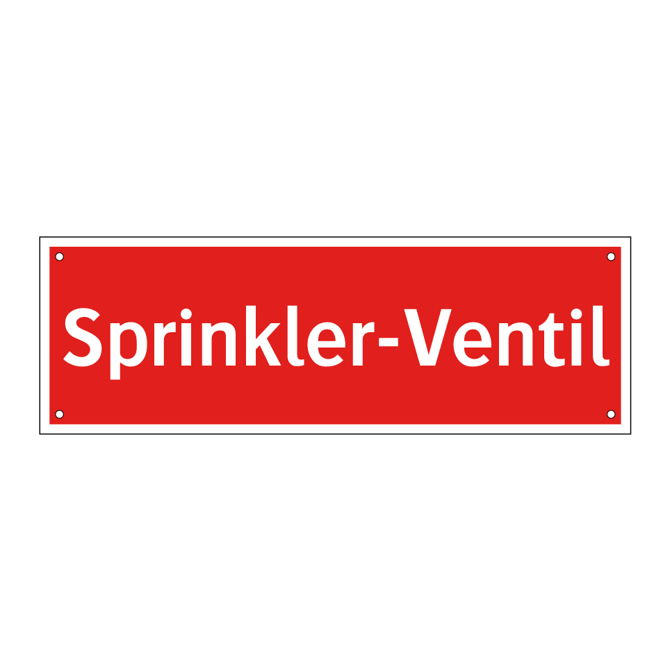 Sprinkler-Ventil
