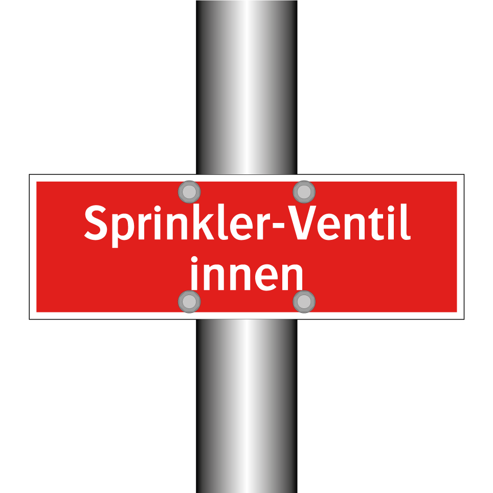 Sprinkler-Ventil innen
