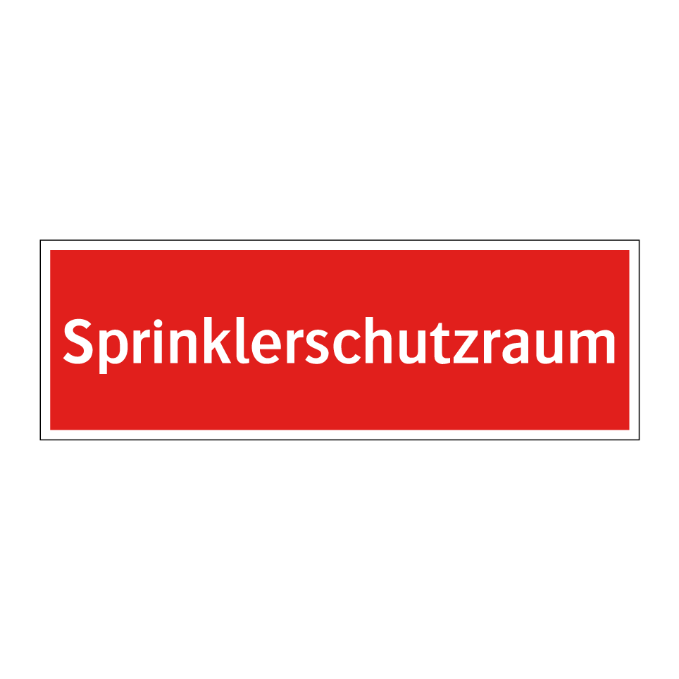 Sprinklerschutzraum