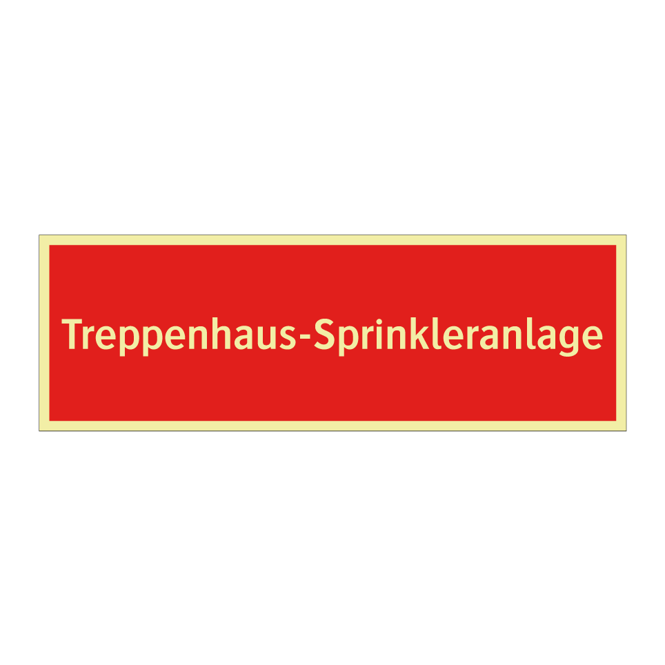 Treppenhaus-Sprinkleranlage