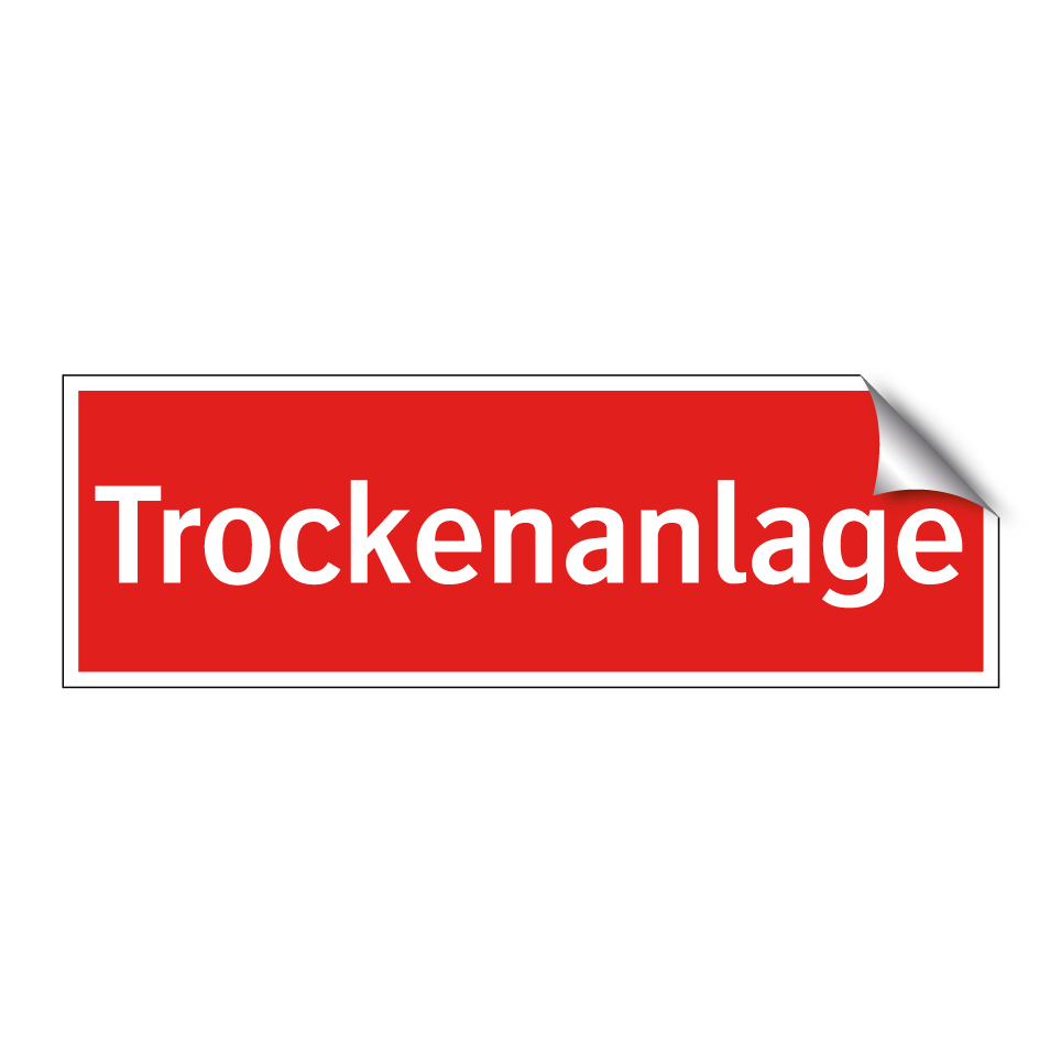Trockenanlage