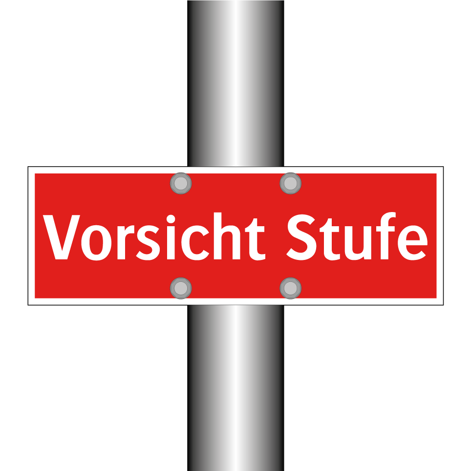 Vorsicht Stufe