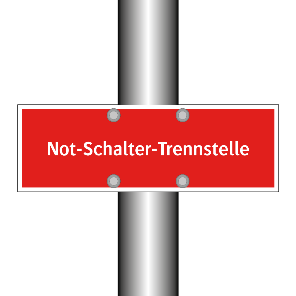 Not-Schalter-Trennstelle