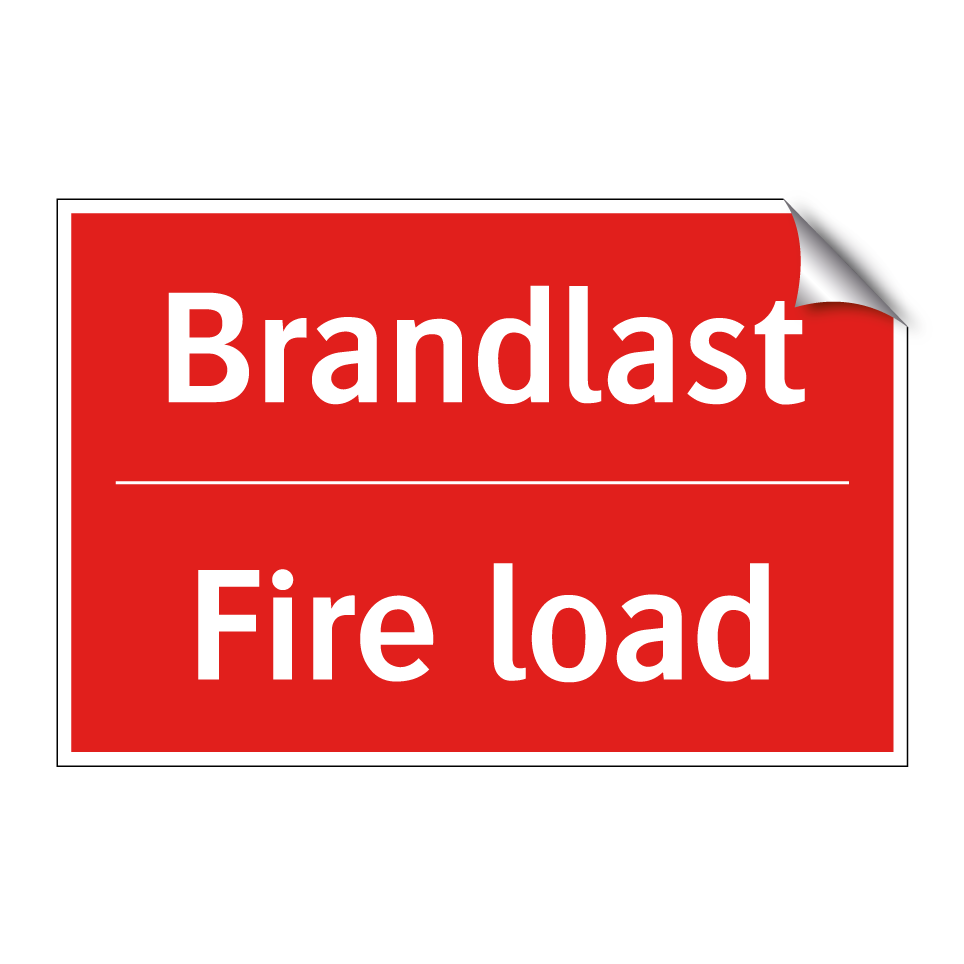 Brandlast - Fire load