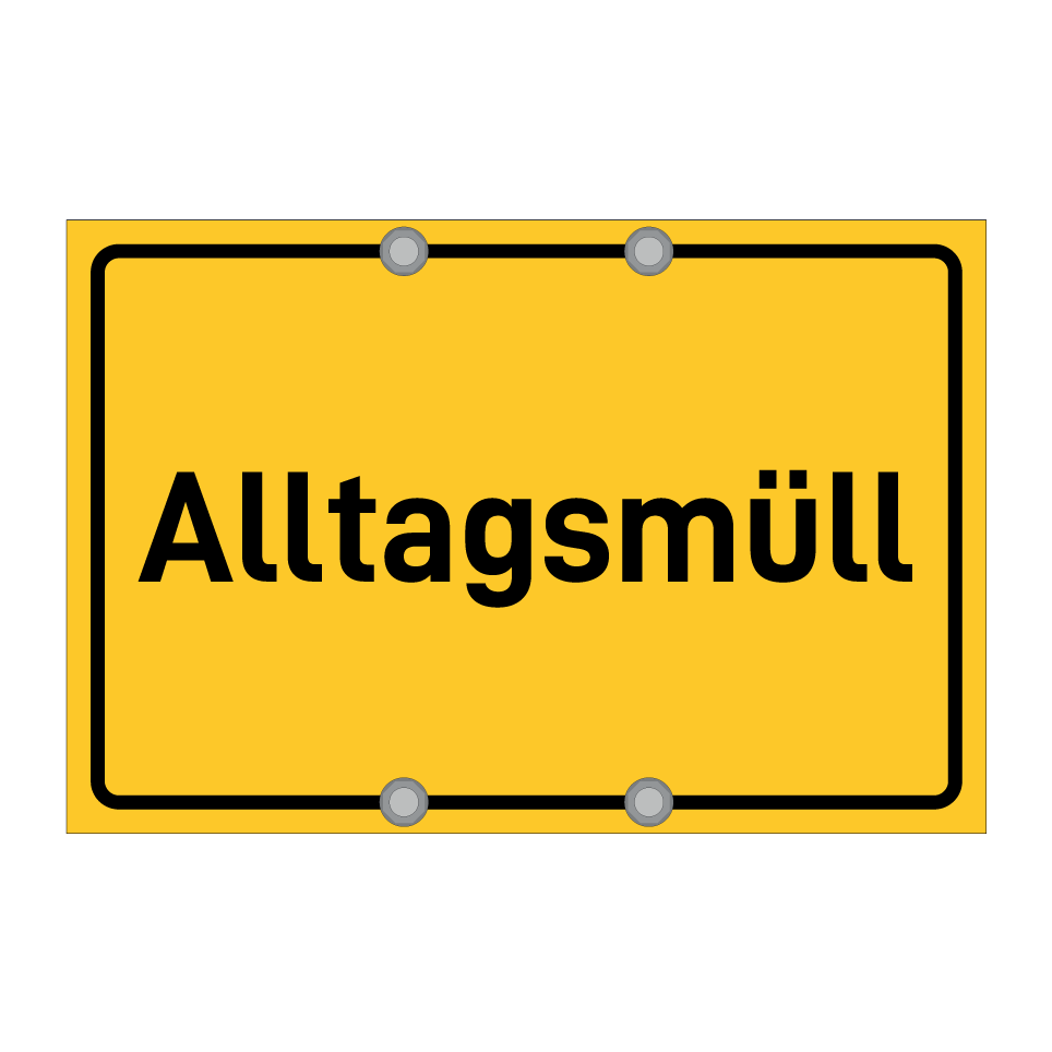 Alltagsmüll