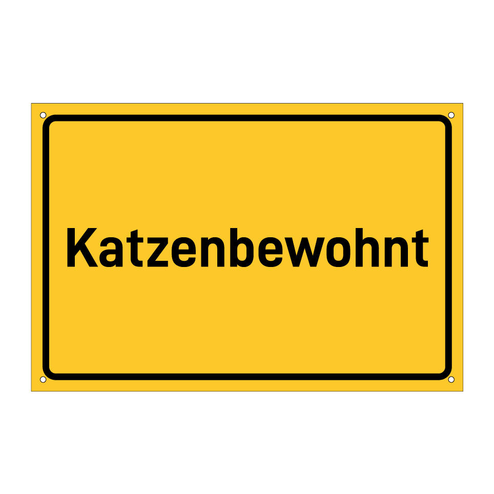 Katzenbewohnt