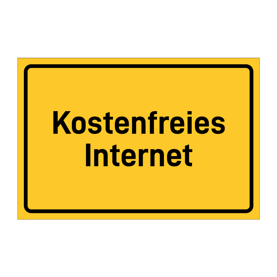 Kostenfreies Internet