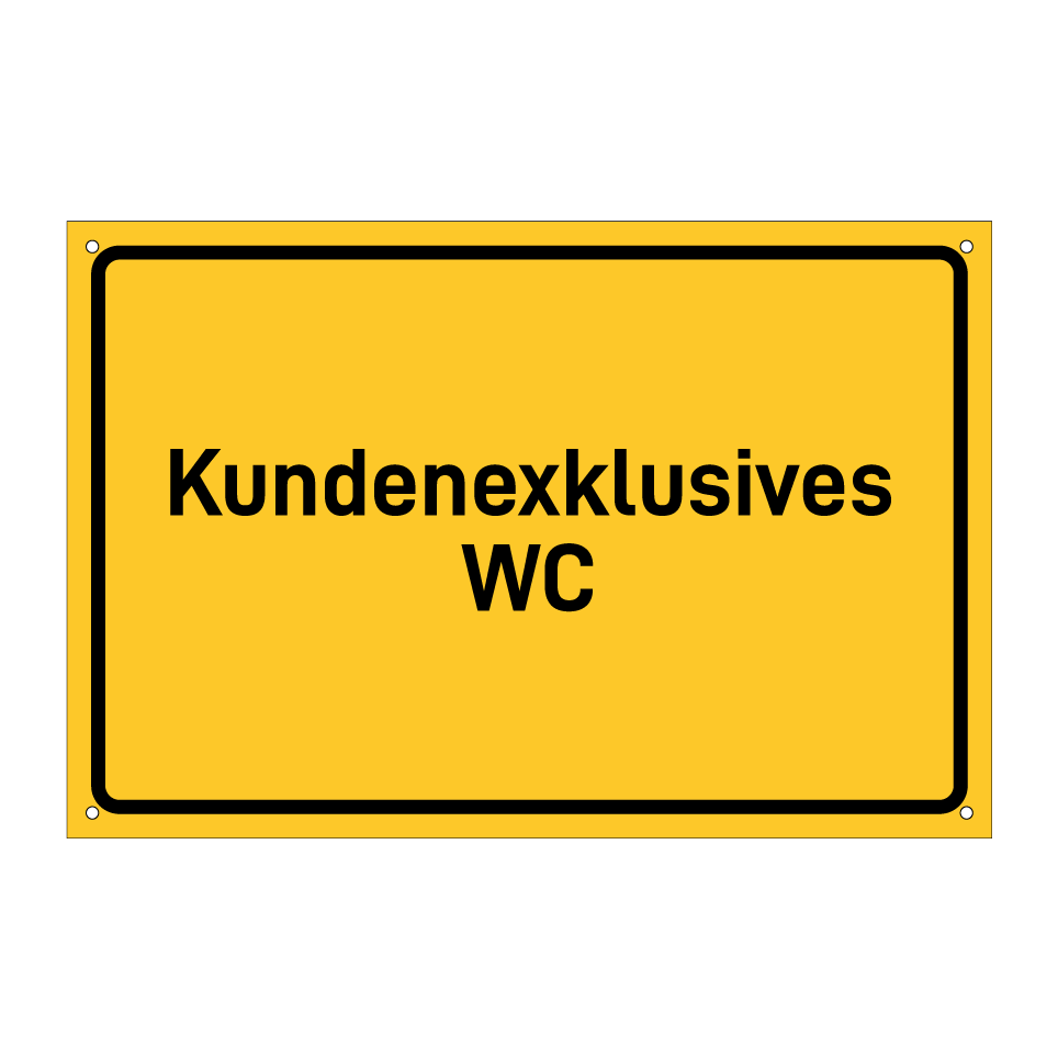 Kundenexklusives WC