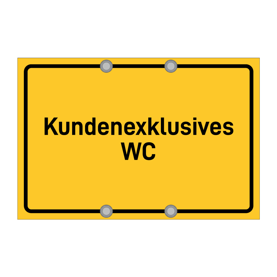 Kundenexklusives WC