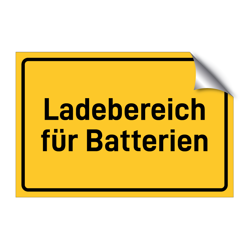 Ladebereich für Batterien
