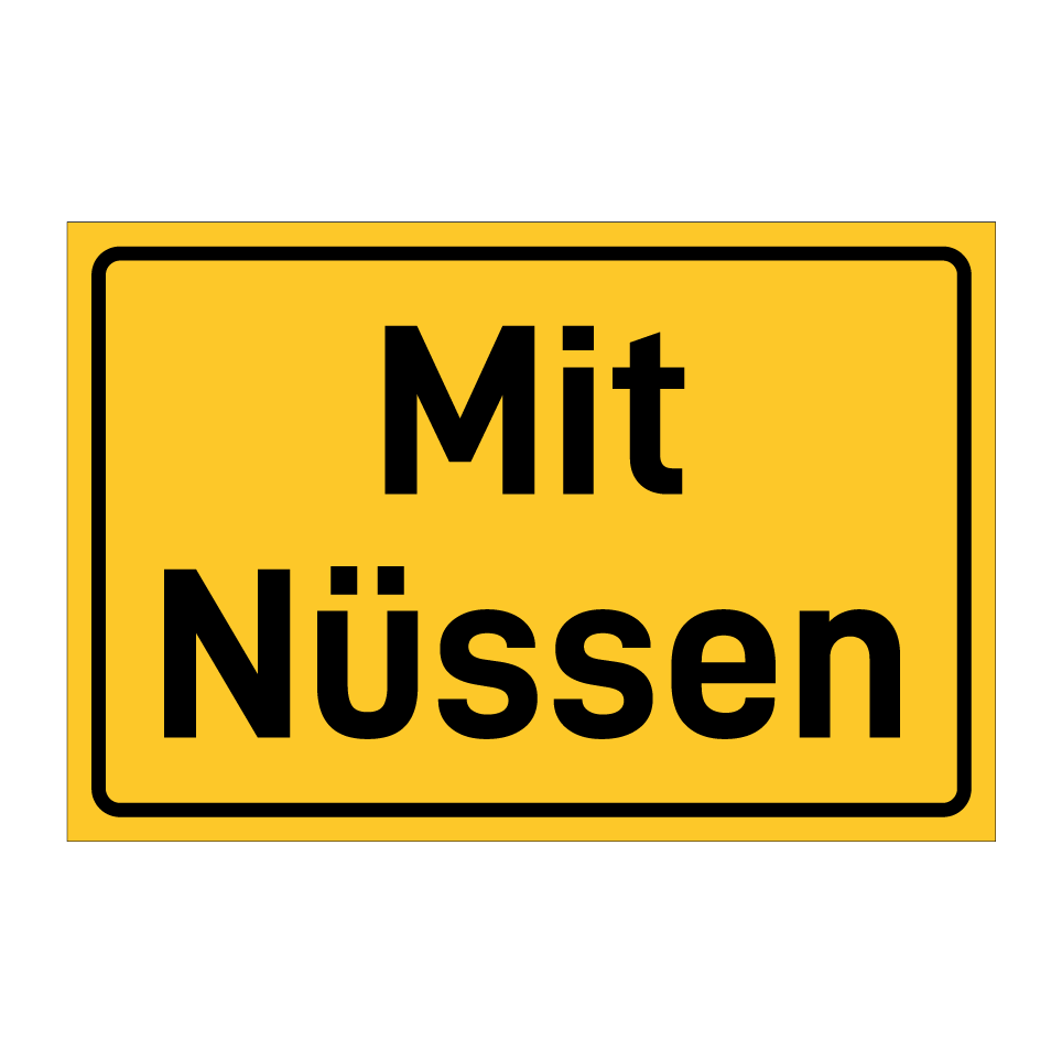 Mit Nüssen