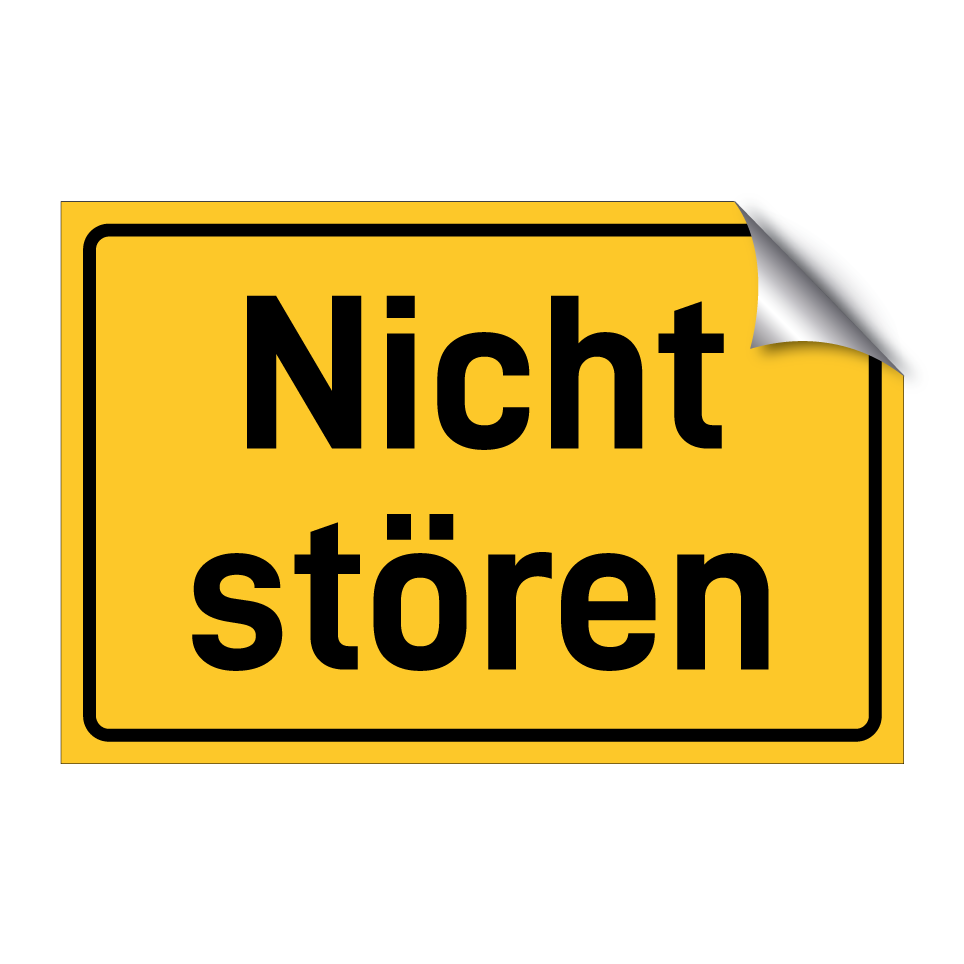 Nicht stören