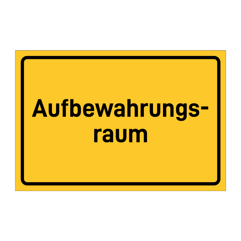 Aufbewahrungs- raum