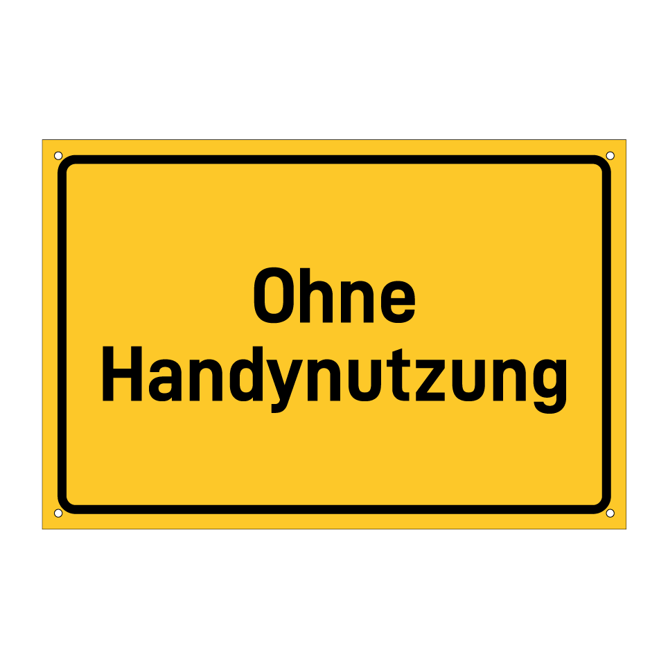 Ohne Handynutzung