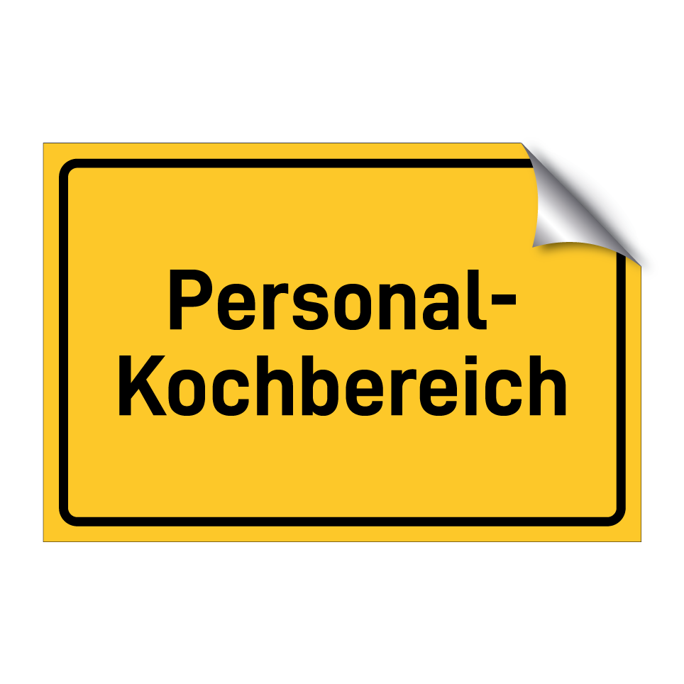 Personal- Kochbereich
