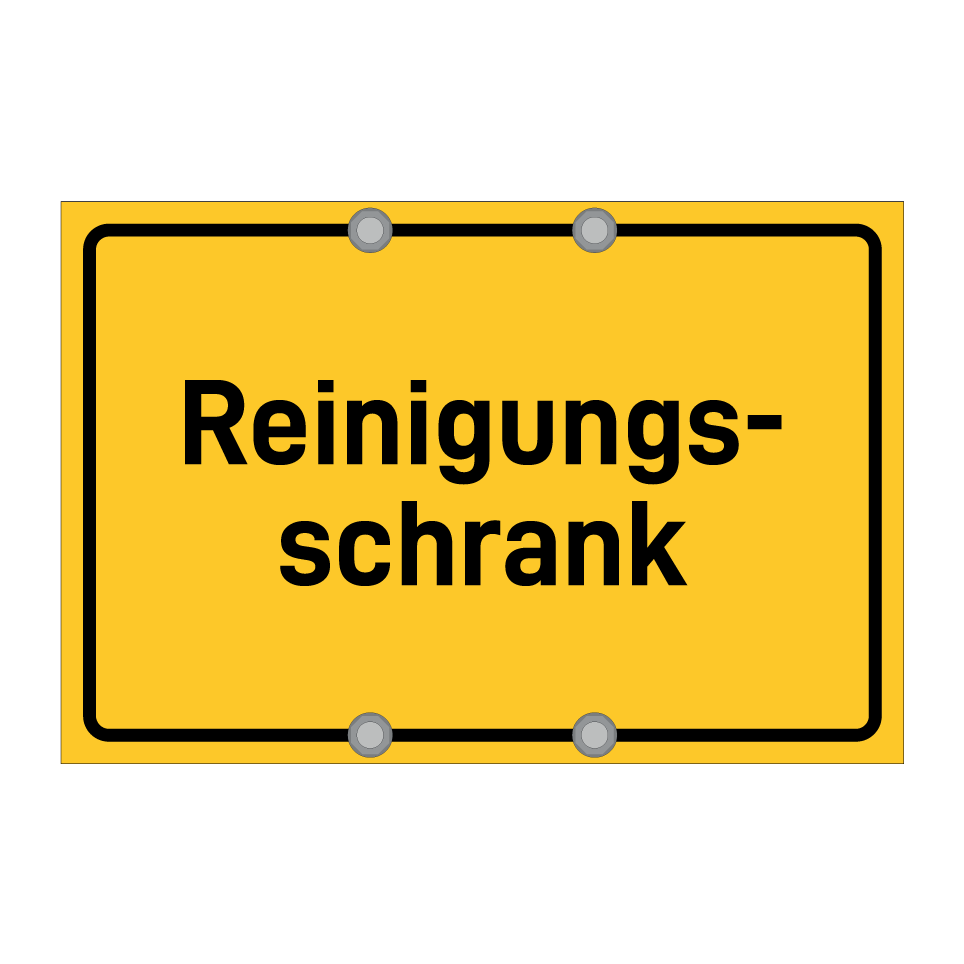 Reinigungs- schrank
