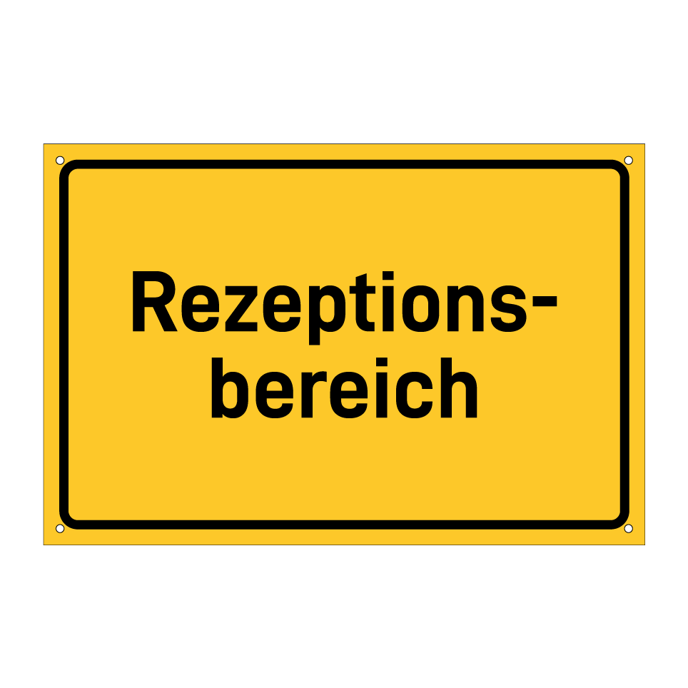 Rezeptions- bereich