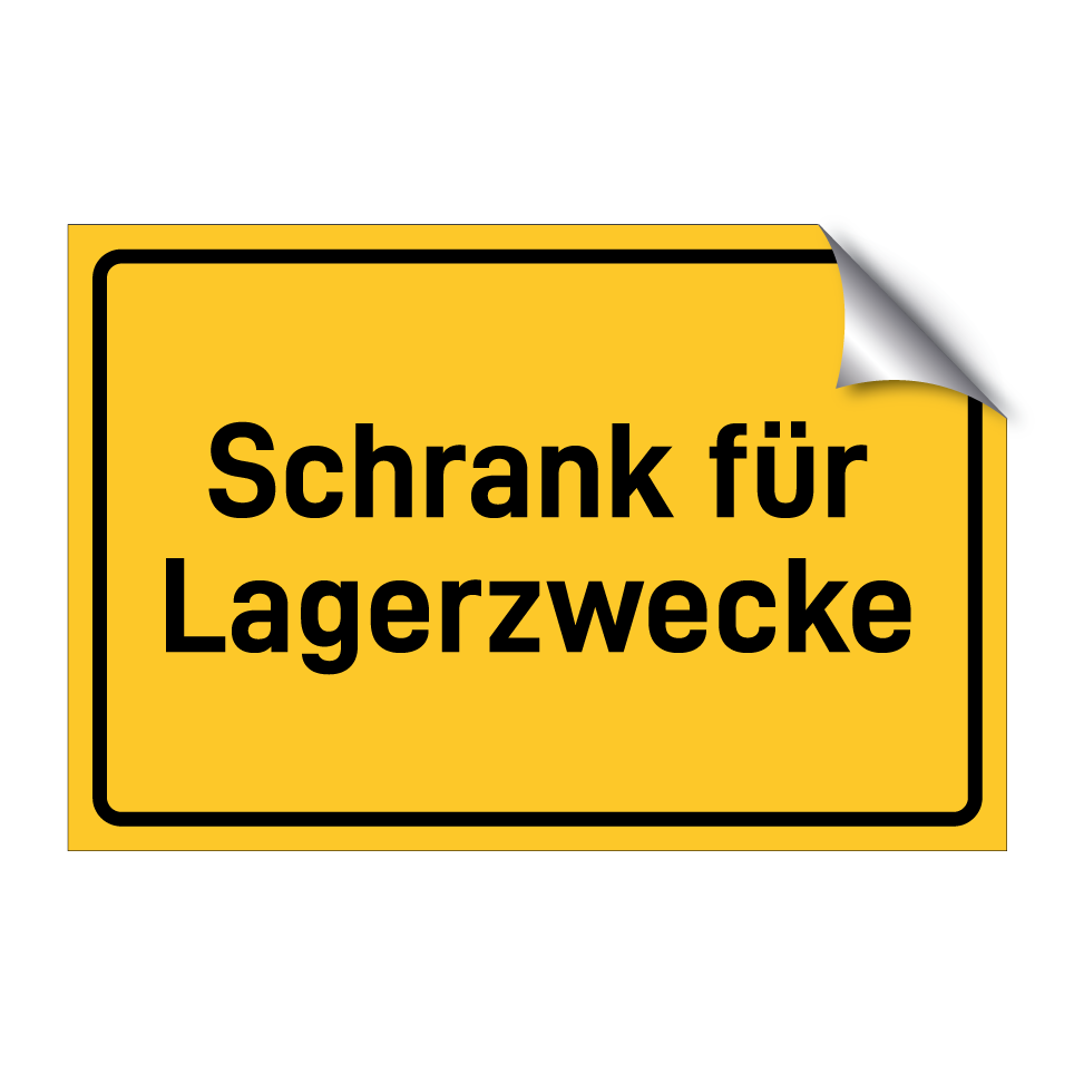 Schrank für Lagerzwecke