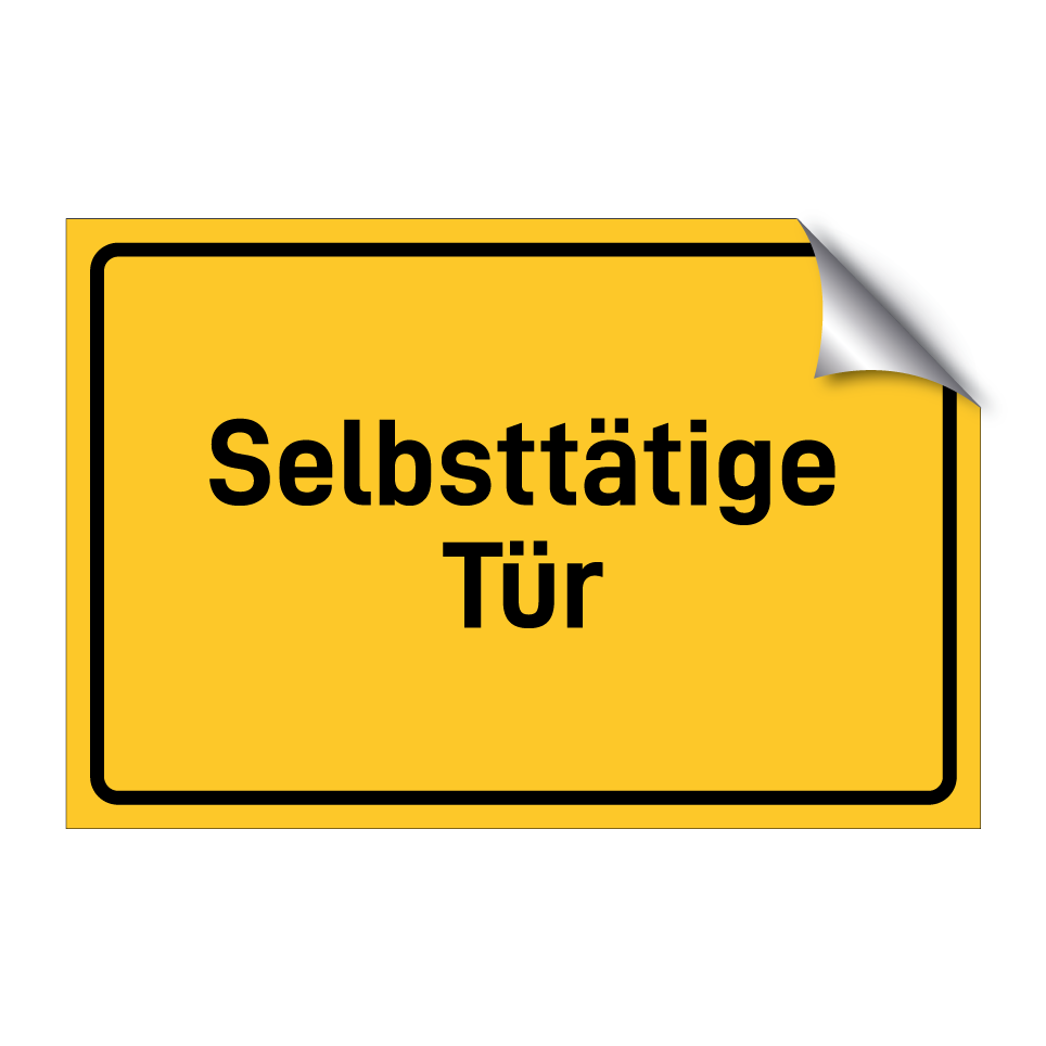 Selbsttätige Tür