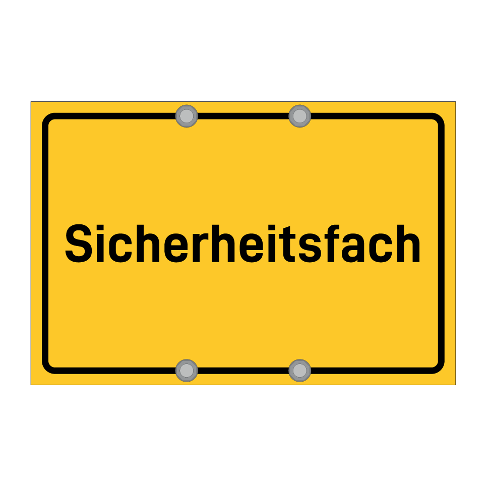 Sicherheitsfach