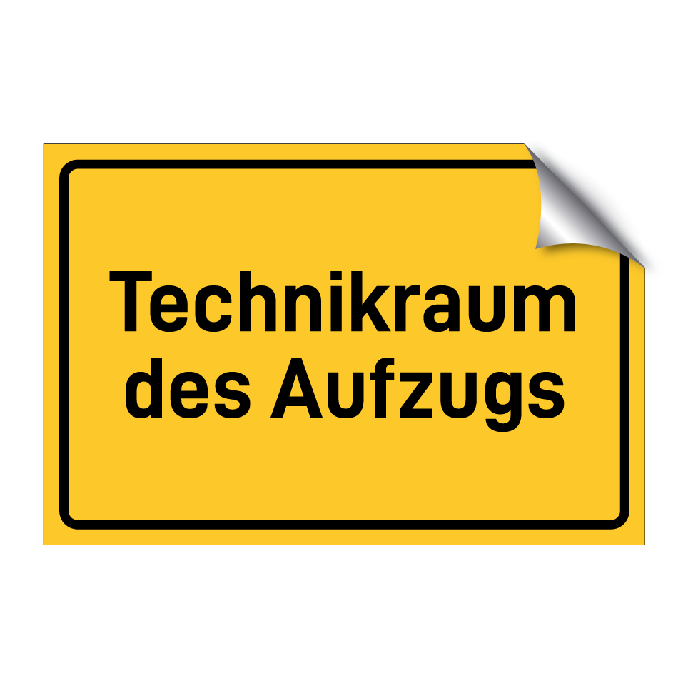 Technikraum des Aufzugs