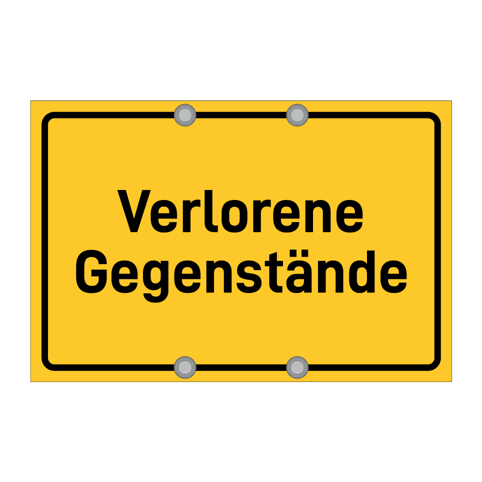 Verlorene Gegenstände
