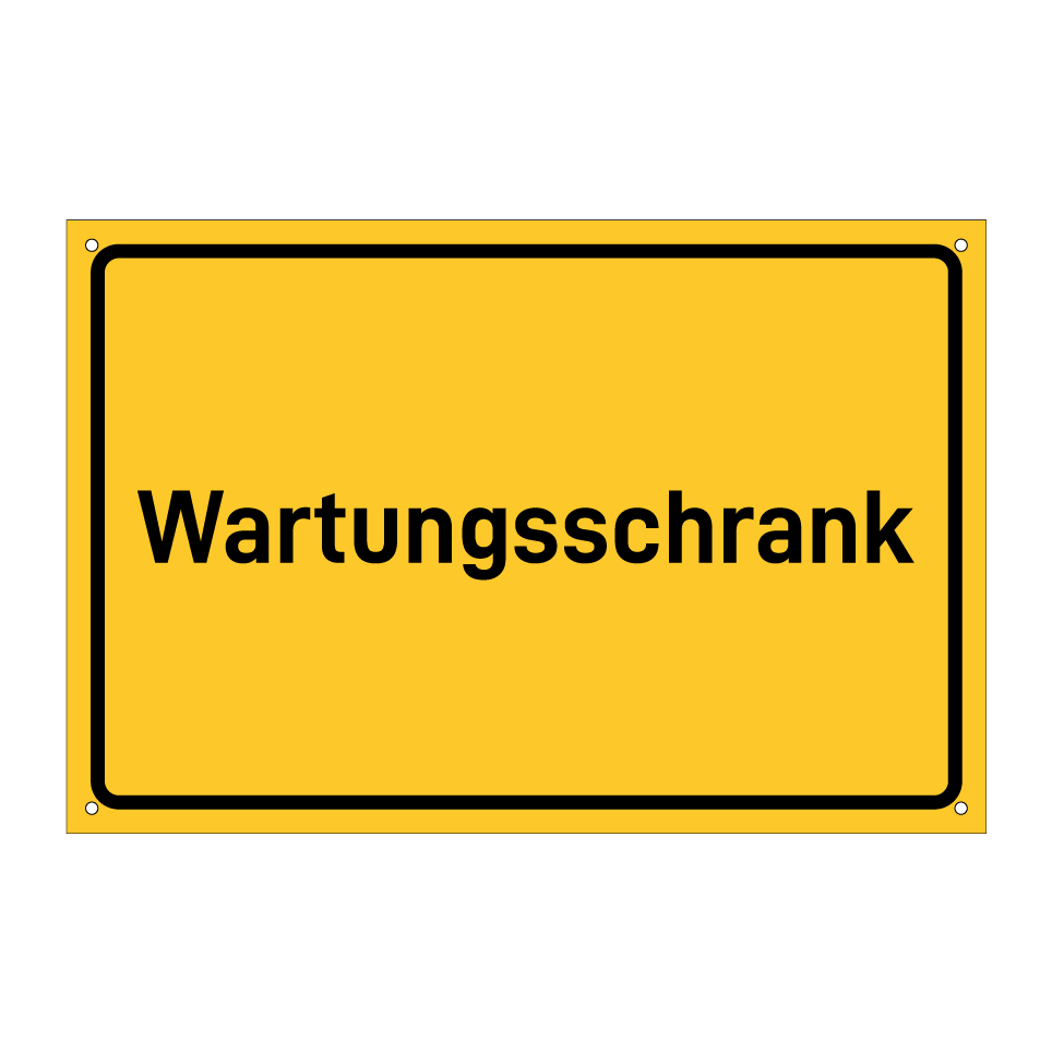 Wartungsschrank
