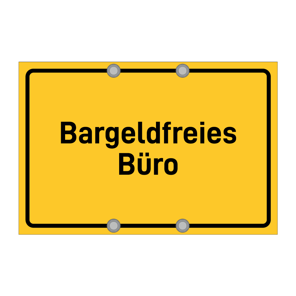 Bargeldfreies Büro