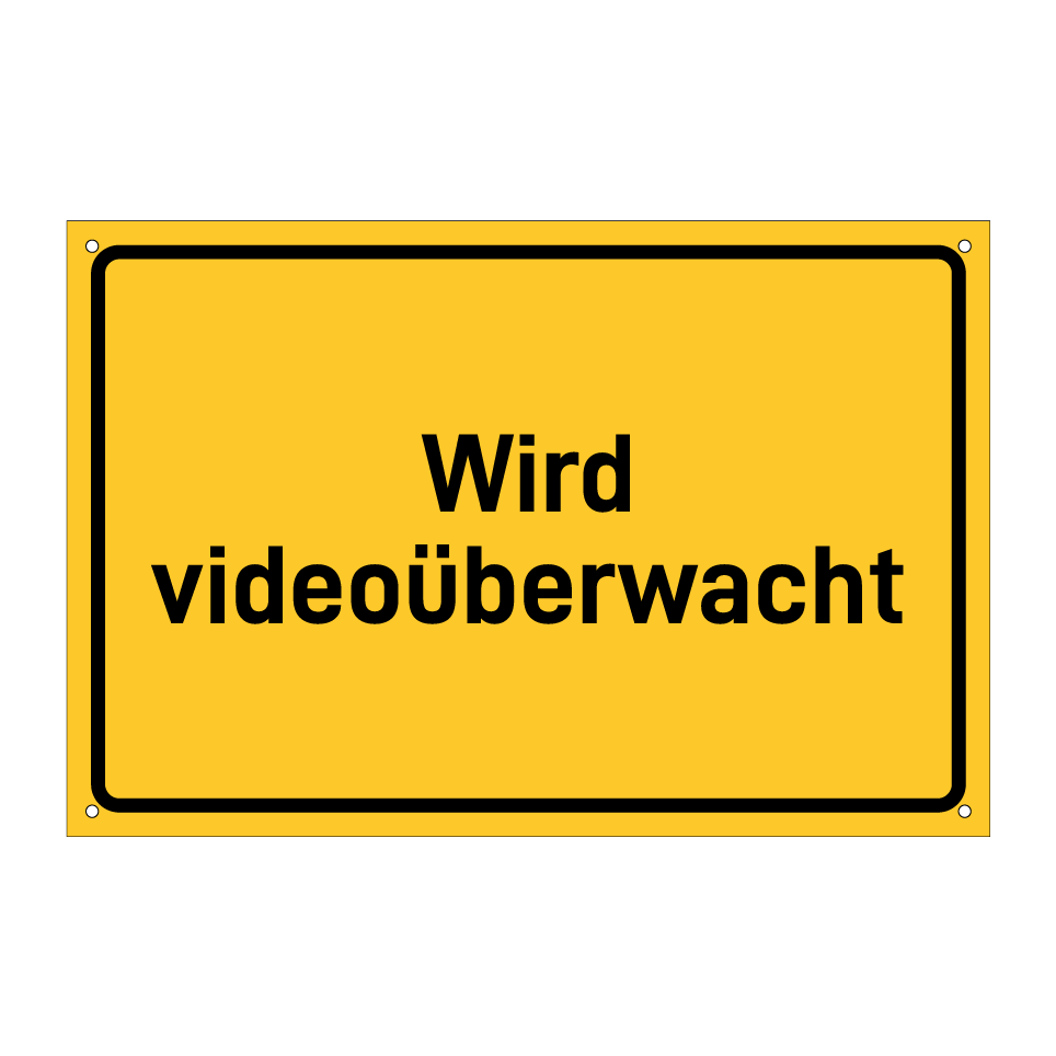 Wird videoüberwacht