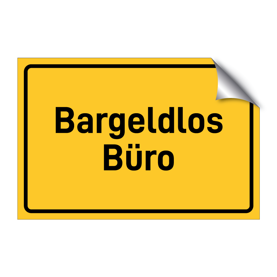 Bargeldlos Büro