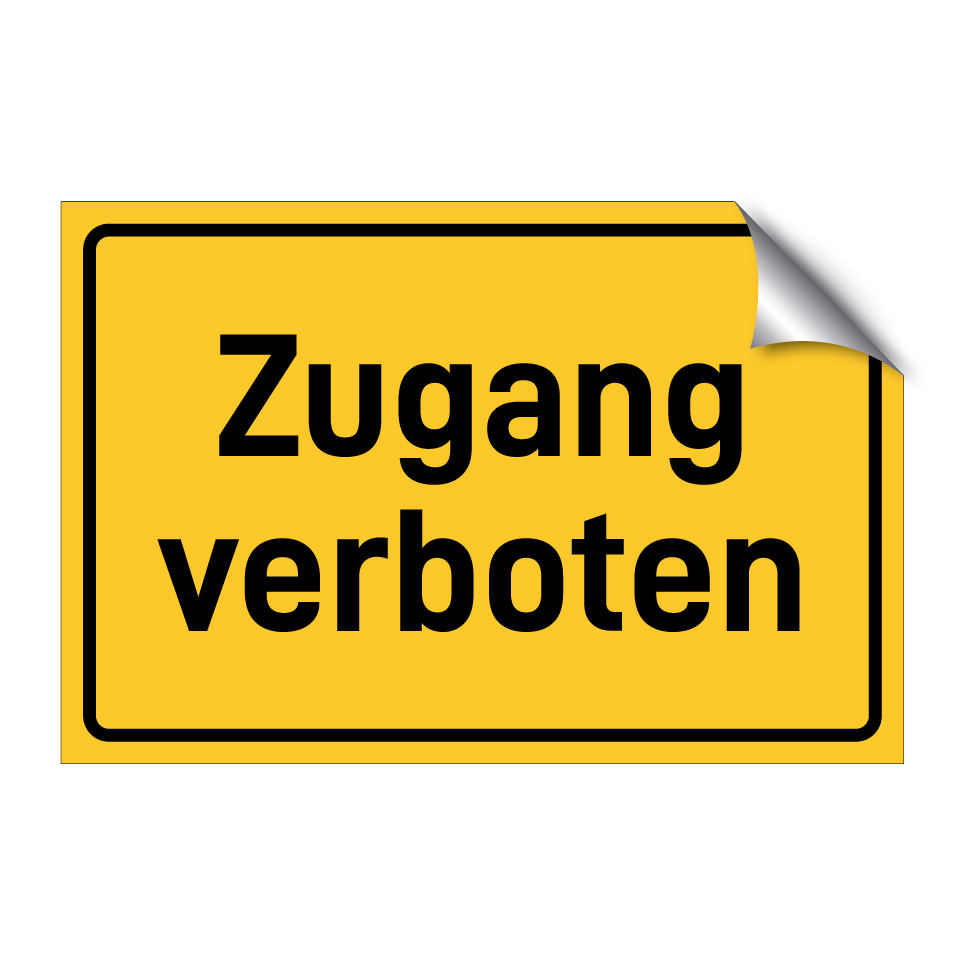 Zugang verboten