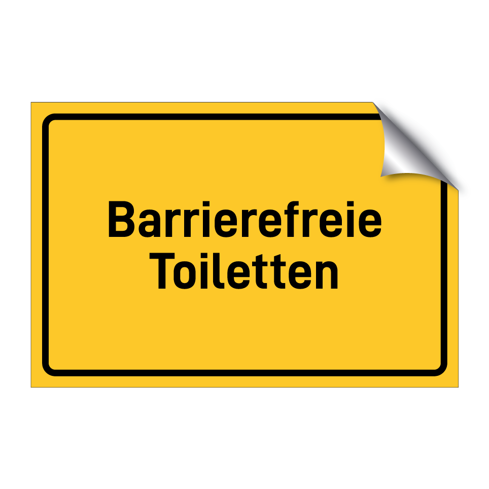 Barrierefreie Toiletten
