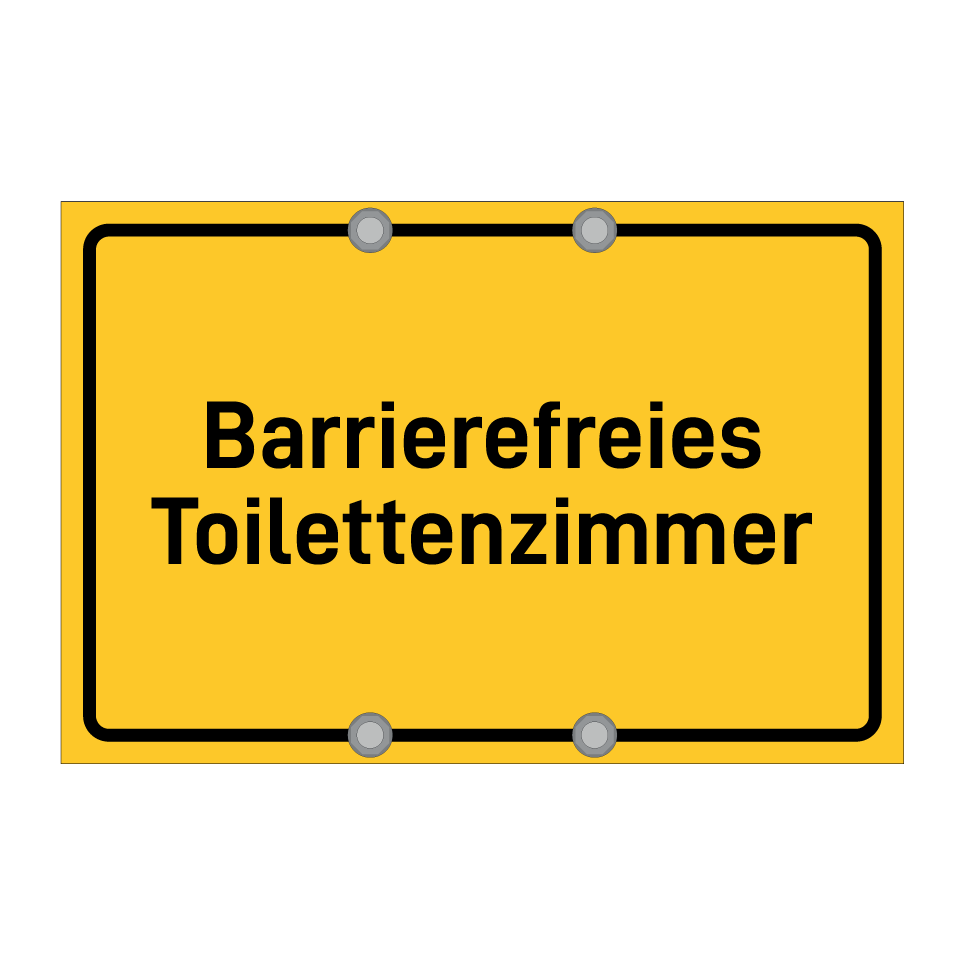 Barrierefreies Toilettenzimmer