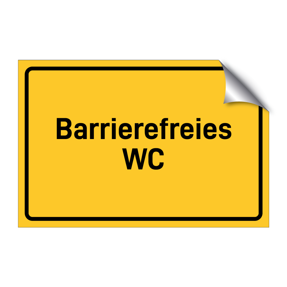 Barrierefreies WC