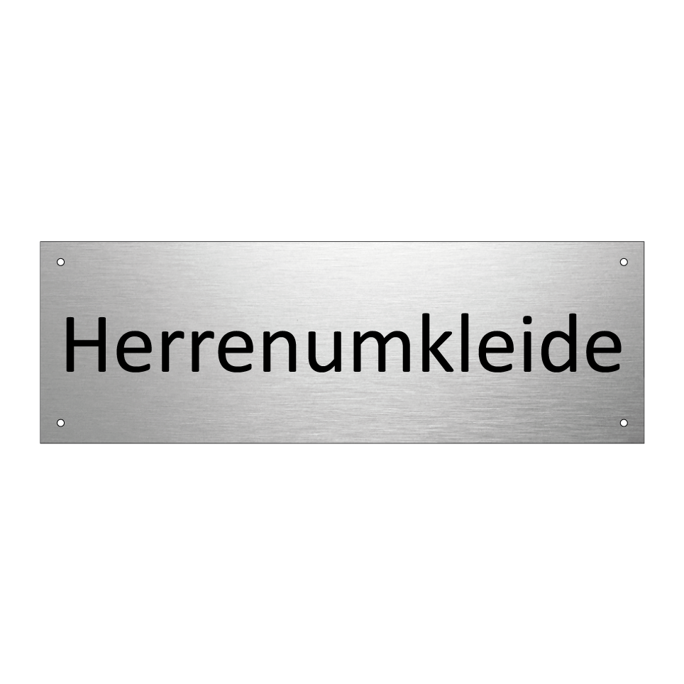 Herrenumkleide