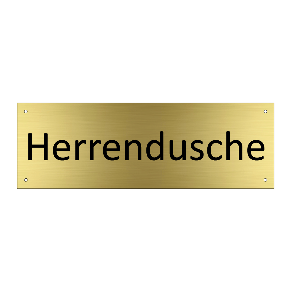 Herrendusche