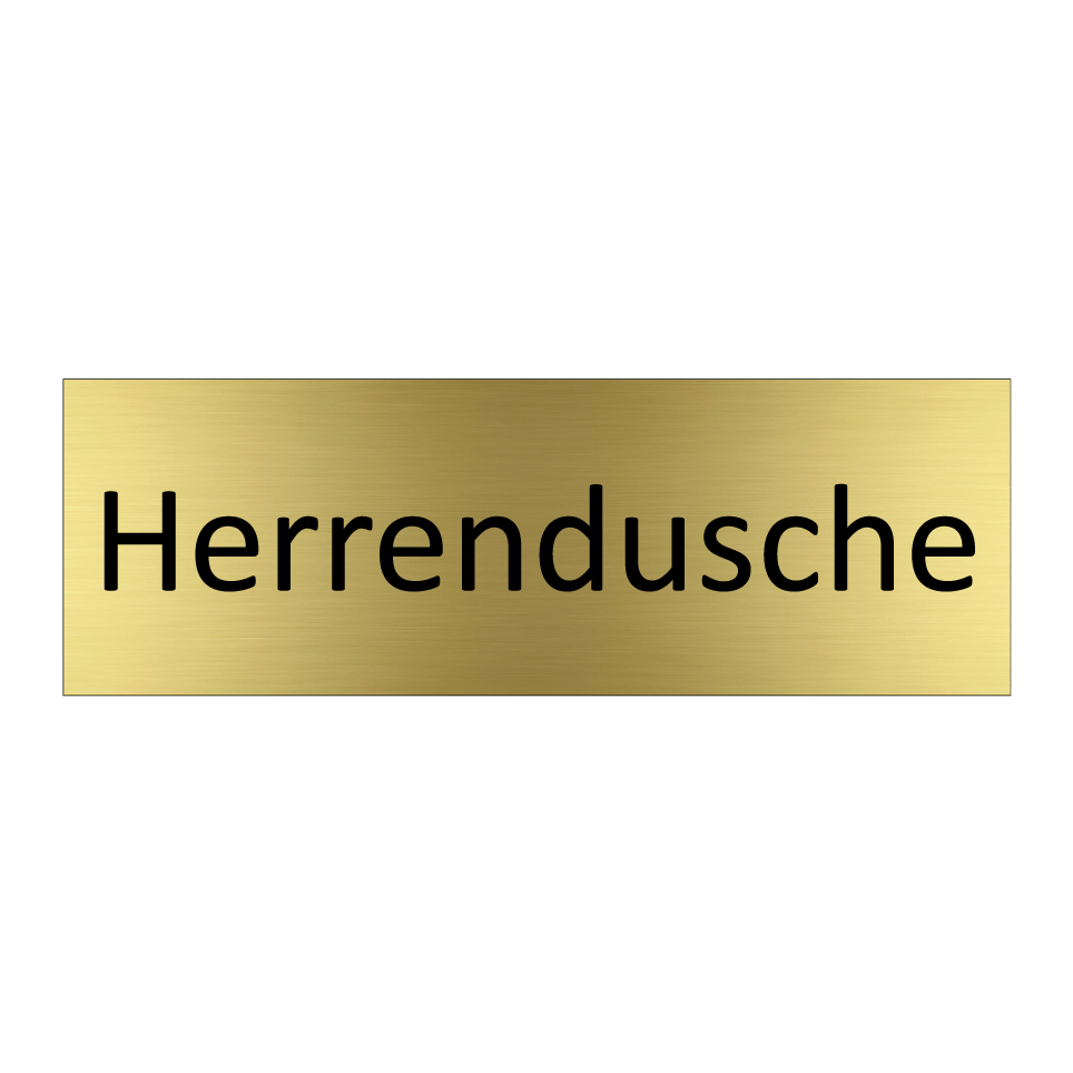 Herrendusche