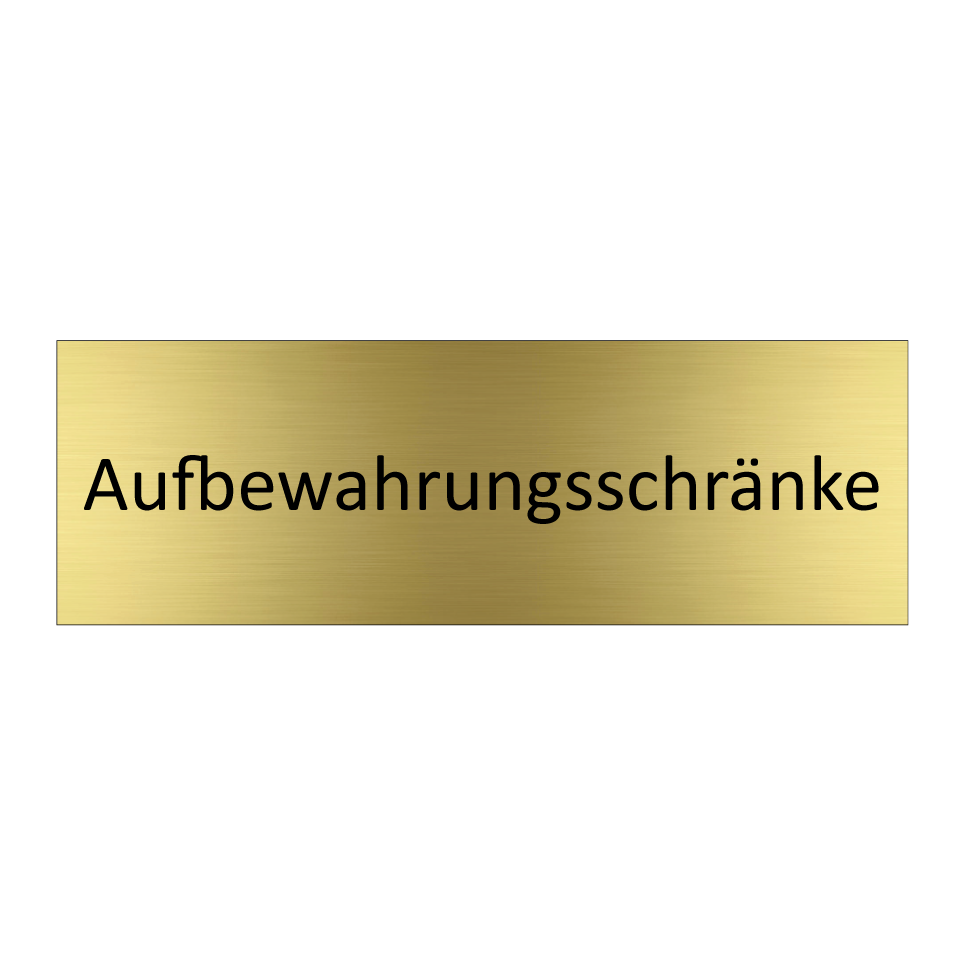 Aufbewahrungsschränke