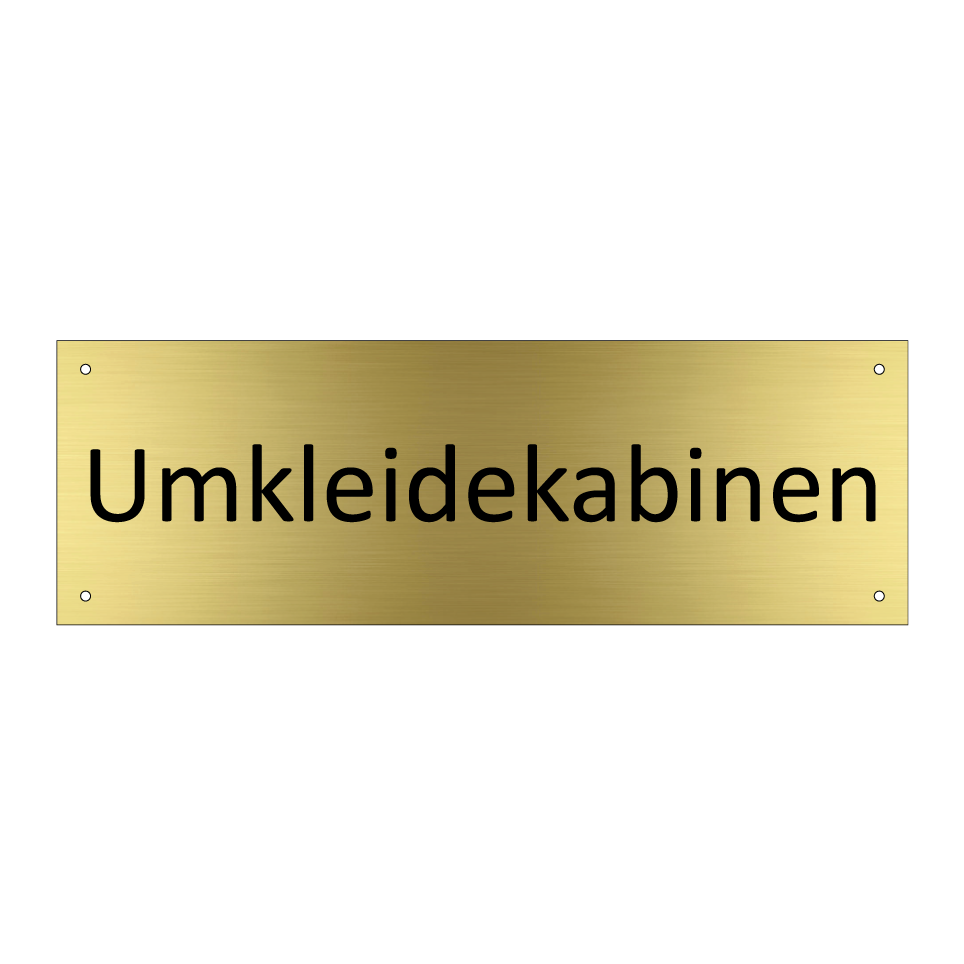 Umkleidekabinen