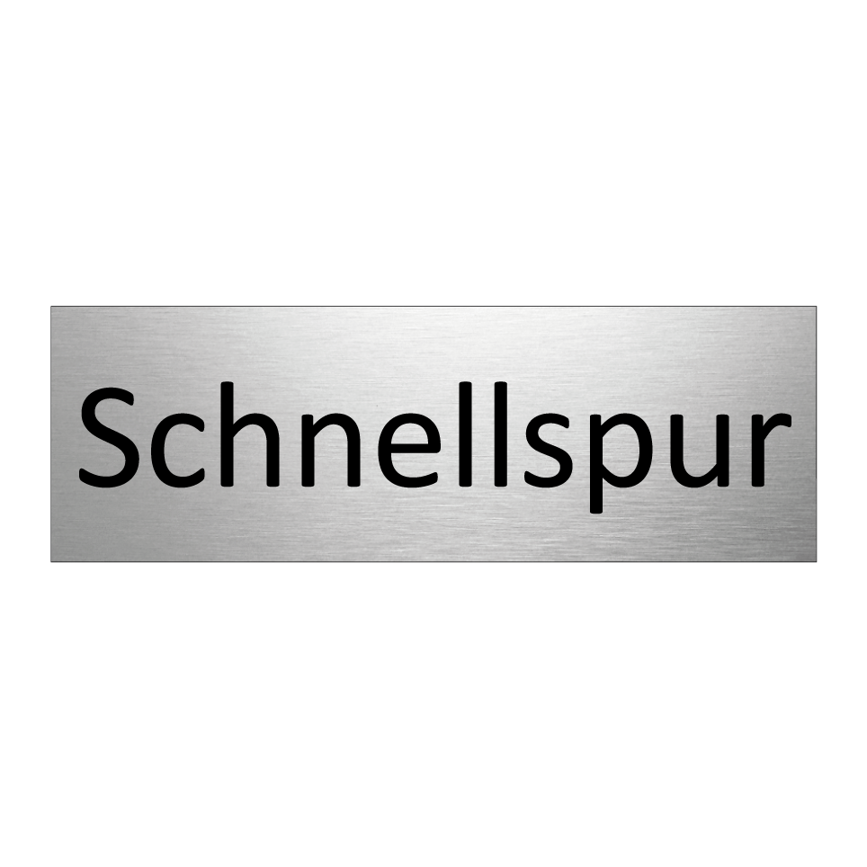 Schnellspur