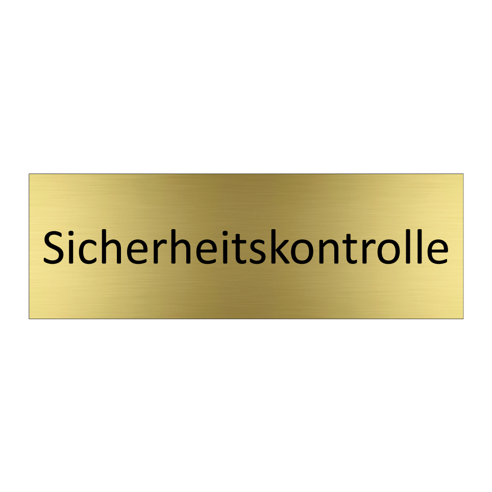 Sicherheitskontrolle